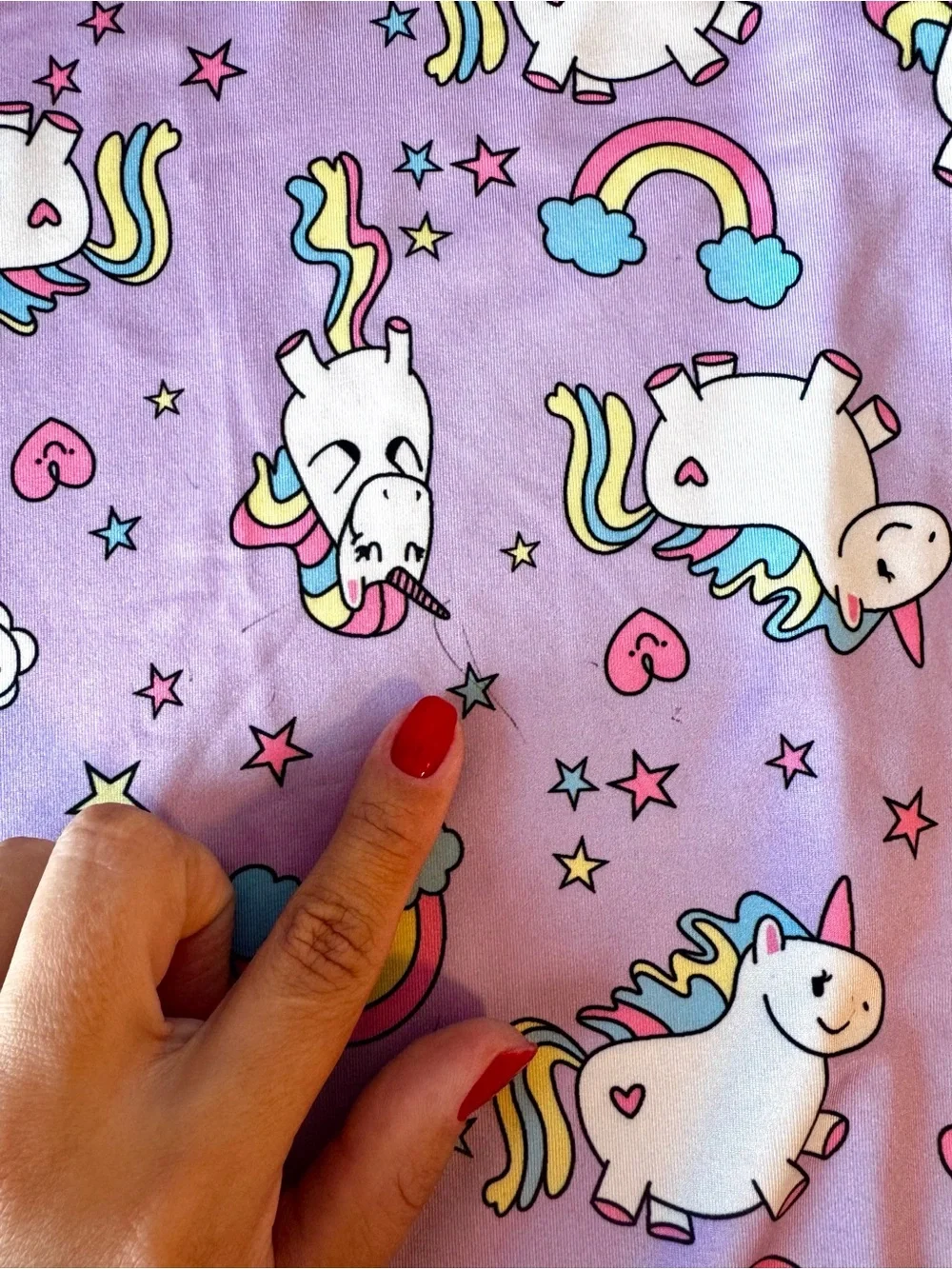 Girls Nightgown Bundle Size 6/7 Unicorn & Ballerina Sleep Dresses Set of 2 - Picture 6 of 14
